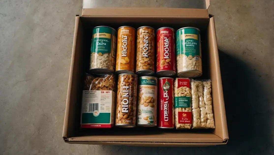Best Non-Perishables for Emergency Kits