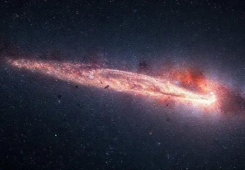 Astronomers Capture Rare Multi-Tailed Comet 3I/ATLAS Beside Galaxy