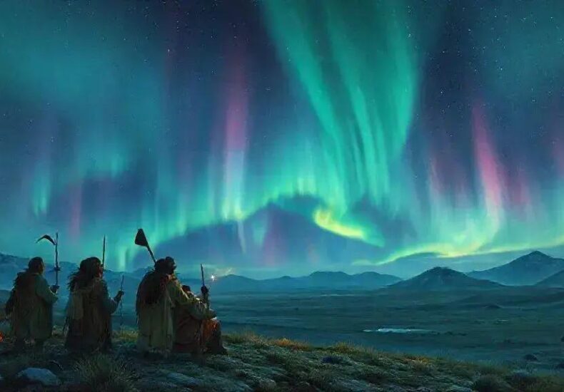 Auroral Legends: Cultural Interpretations of Historic Solar Events