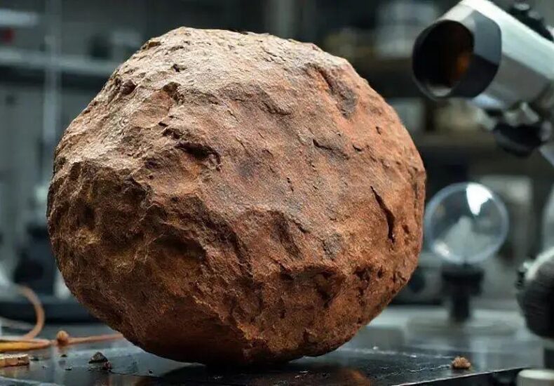 Discovery of Human DNA Traces in Ancient Martian Meteorite