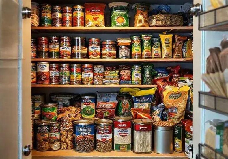 Storing Non-Perishables: Food Strategies for Long Blackouts