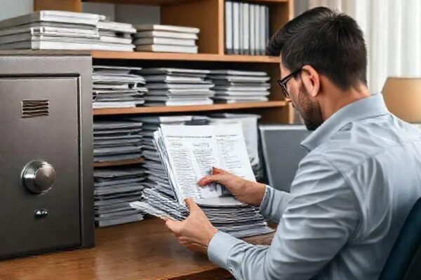 Securing Important Documents and Financial Records