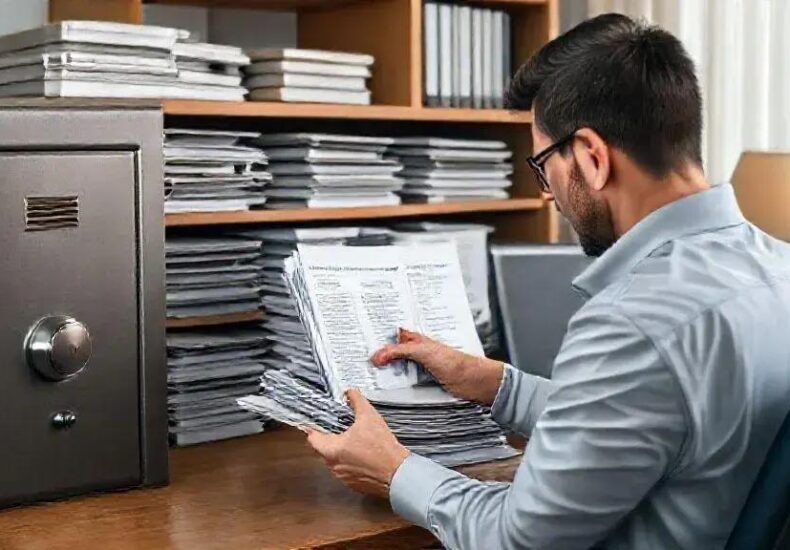 Securing Important Documents and Financial Records