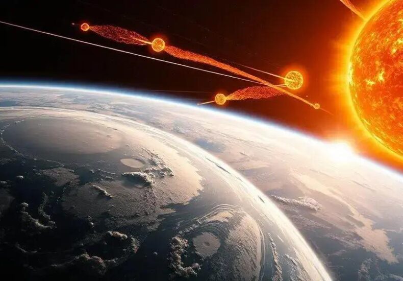 The Solar Storm That Almost Was: Near-Misses in History